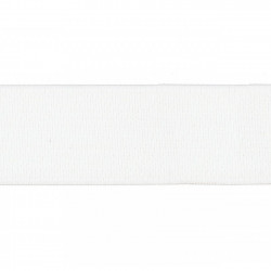 Elastiek Lurex White 4cm
