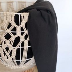 Linnen Jersey Black