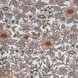 Pastel Salmon Spring Floral...