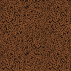 Jersey Leopard Shapes Cognac