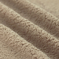 Curly Teddy Beige Zand...