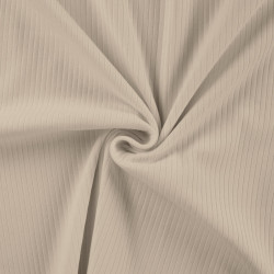 Brede Rib Jersey Mandy Sand