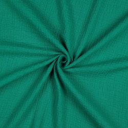 Double Gauze Grass Green