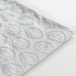Broderie Katoen Schelp...