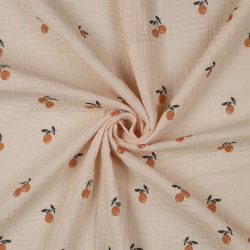 Double Gauze Naturel Beige...