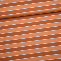 Stripes Brown French Terry...