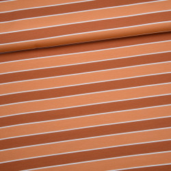 Stripes Brown French Terry...