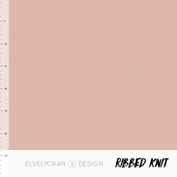 Ribbed Knit - Light Pink